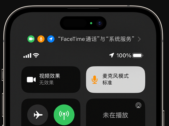 河北苹果授权维修网点分享iPhone在通话时让你的声音更清晰 